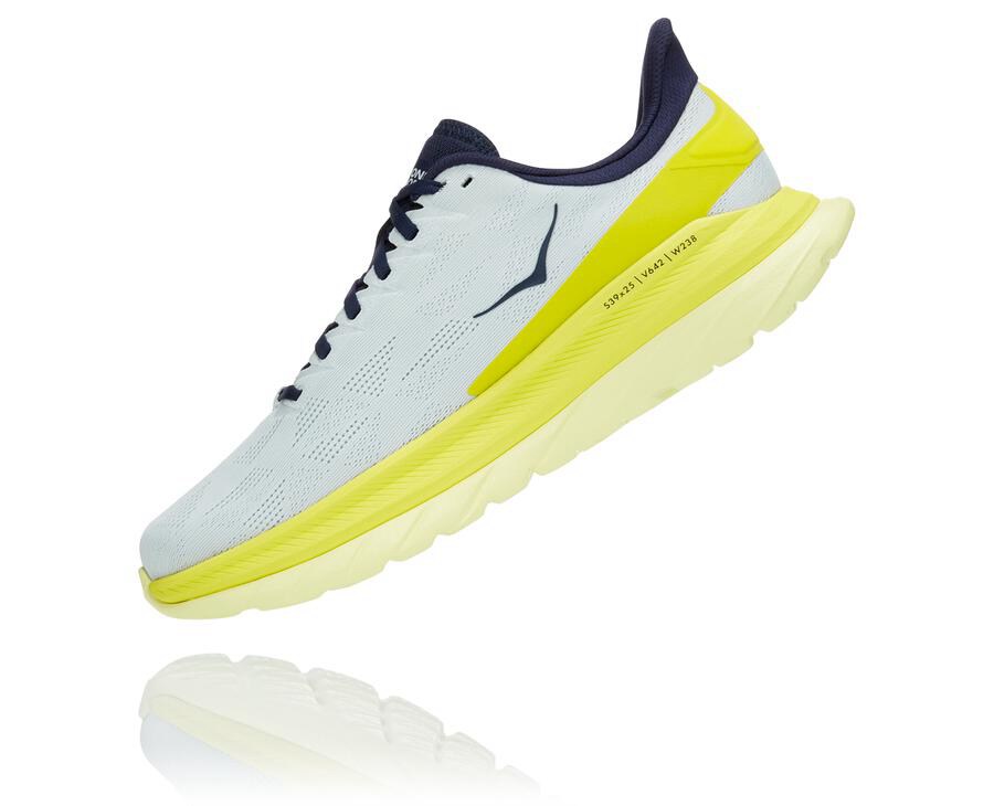 Chaussure Running Hoka One One Mach 4 Homme - Blanche - ZFD-195382